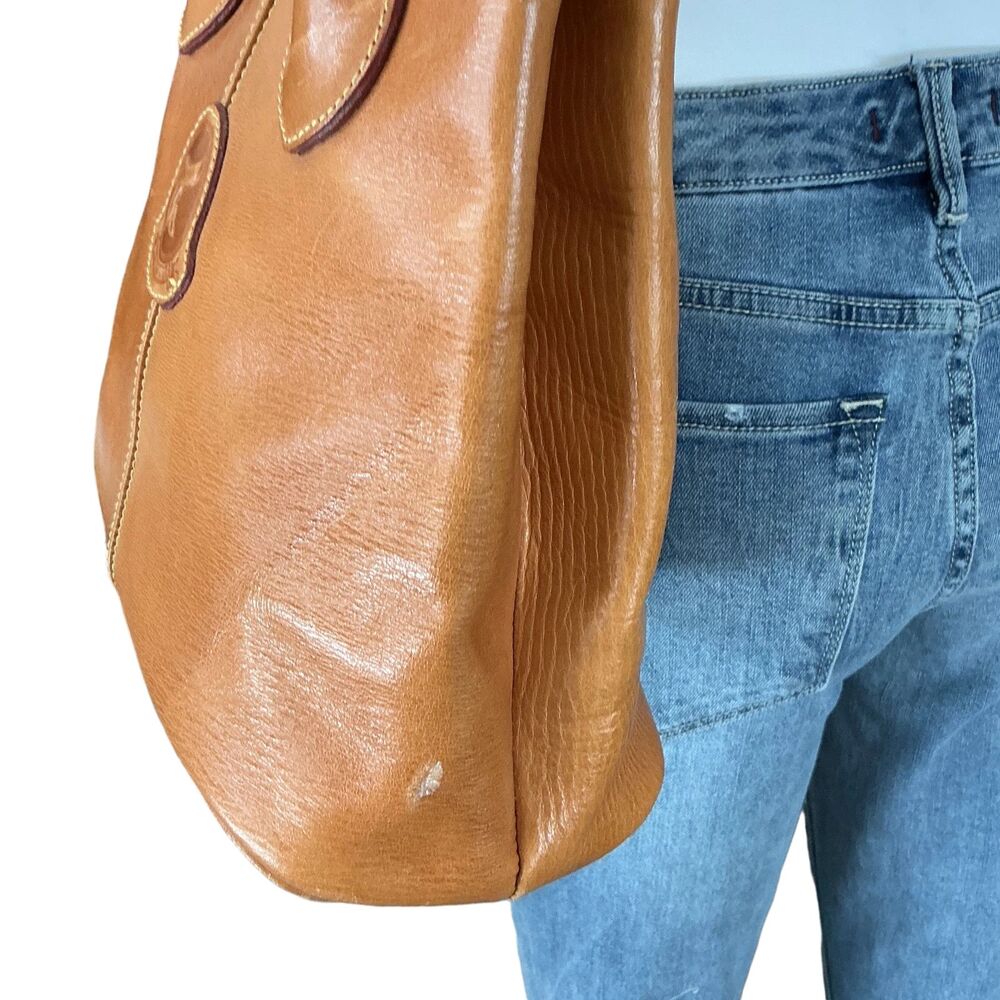 La Espuela Equestrian Bag Tote Purse by Pena Ramirez Leather Horse Riding Spain - Picture 5 of 16